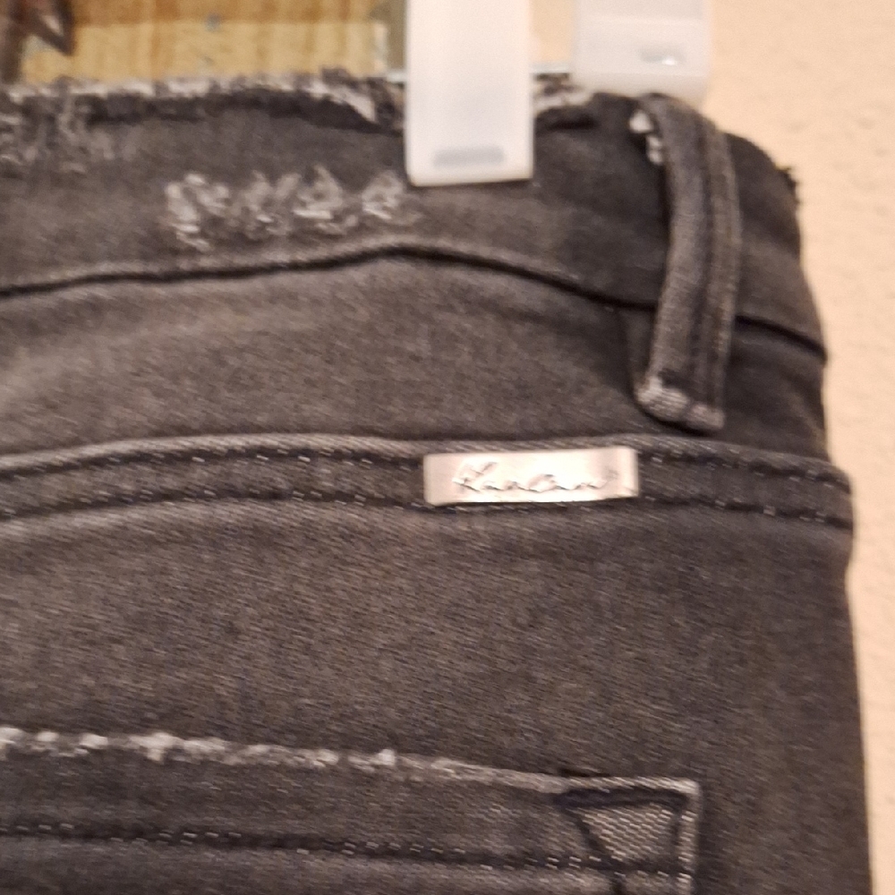 KanCan Black Distressed Skinny Jeans. Excellent Condition NWOT Size 12 - Picture 10 of 13